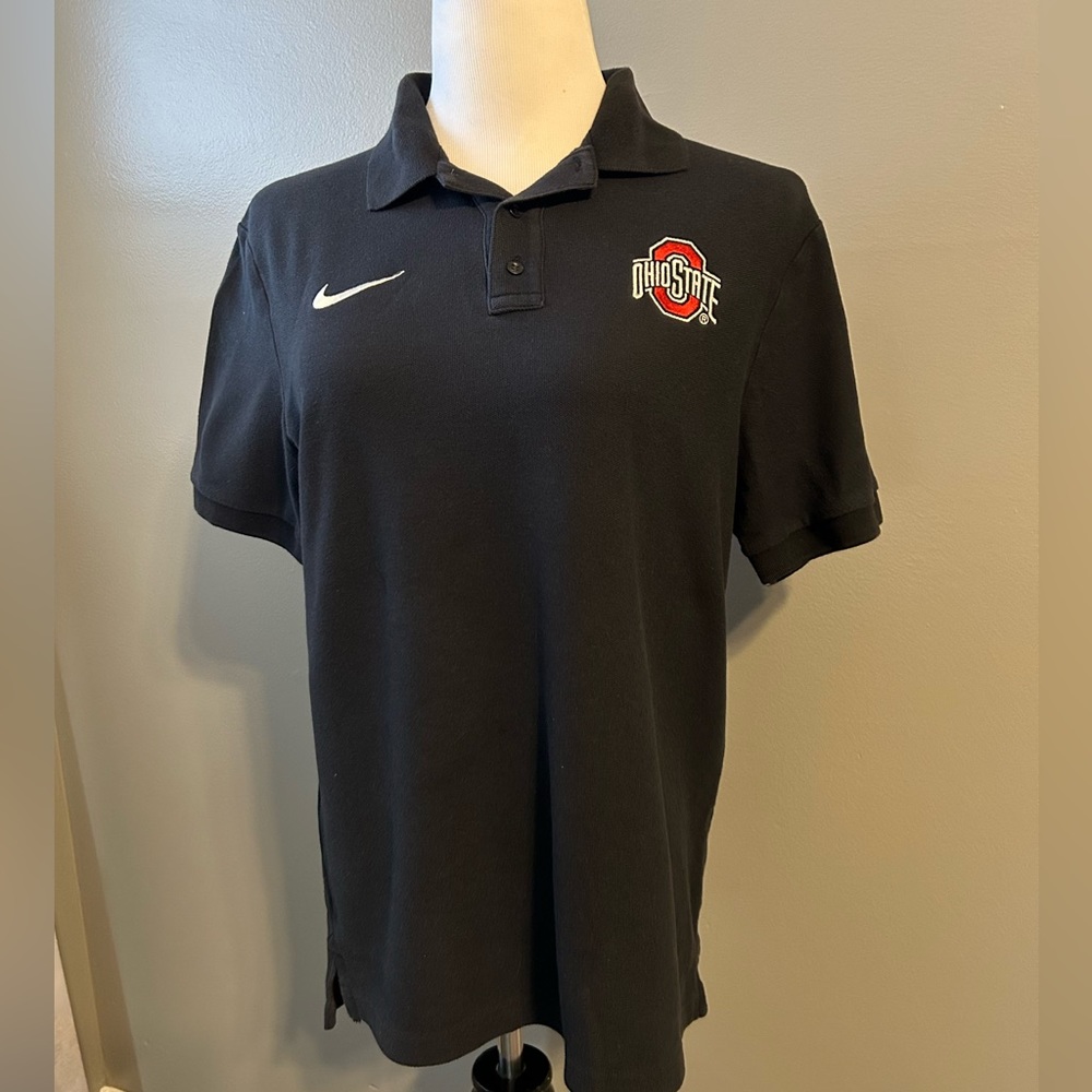 Nike Ohio‎ State polo men’s size large color black